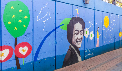 Kim Gwangseok Memorial Street Mural