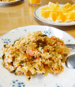 Fried Rice - Breakfast at Accom