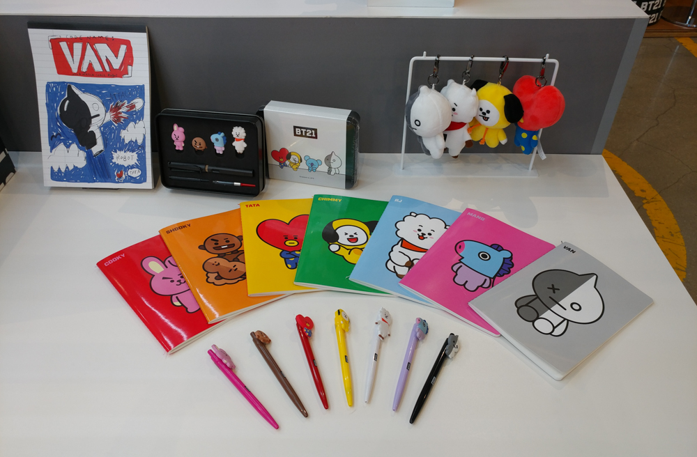 Stationery - BT21 LINE Store Itaewon