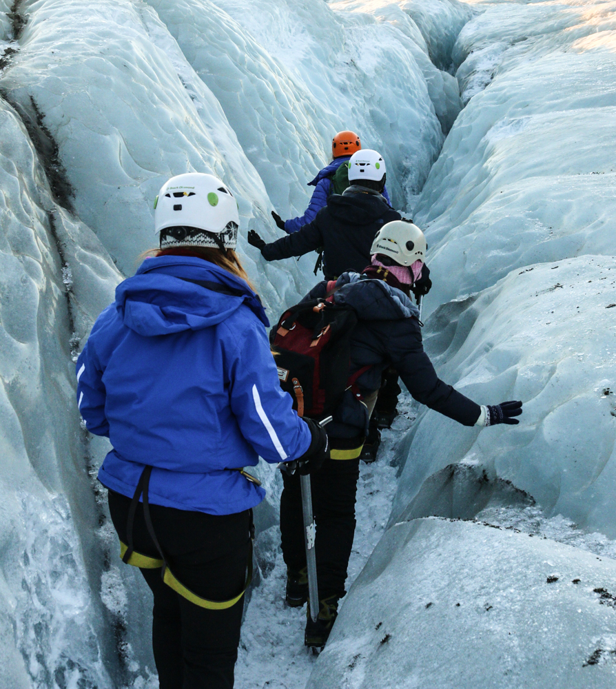 Man-filled Crevice - Svínafellsjökull 