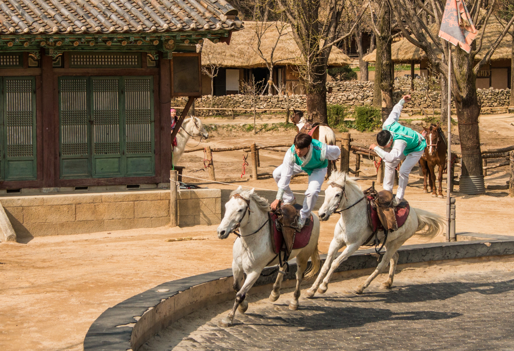 Horse Riding Show - Korea Cultural Village