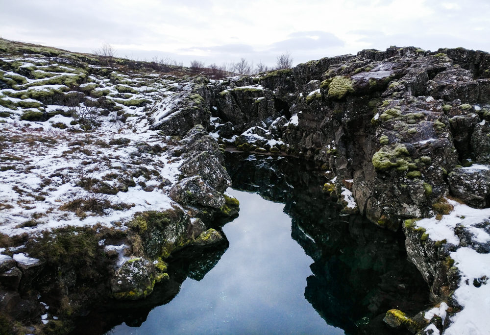 Gorge in Þingvellir