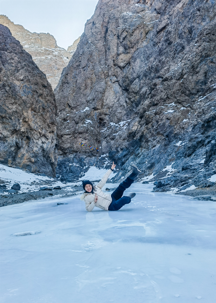 Bboy Pose at Yoliin Am Ice Valley