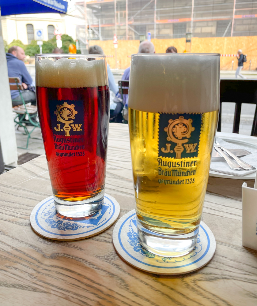 Beers at Augustiner am Gendarmenmarkt